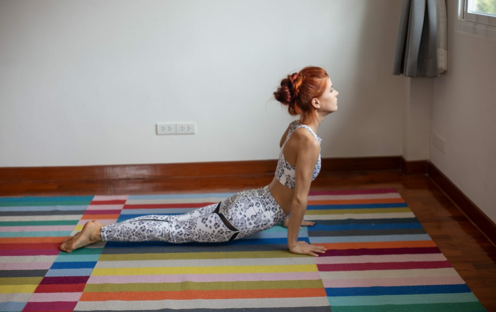Yoga On A Carpet